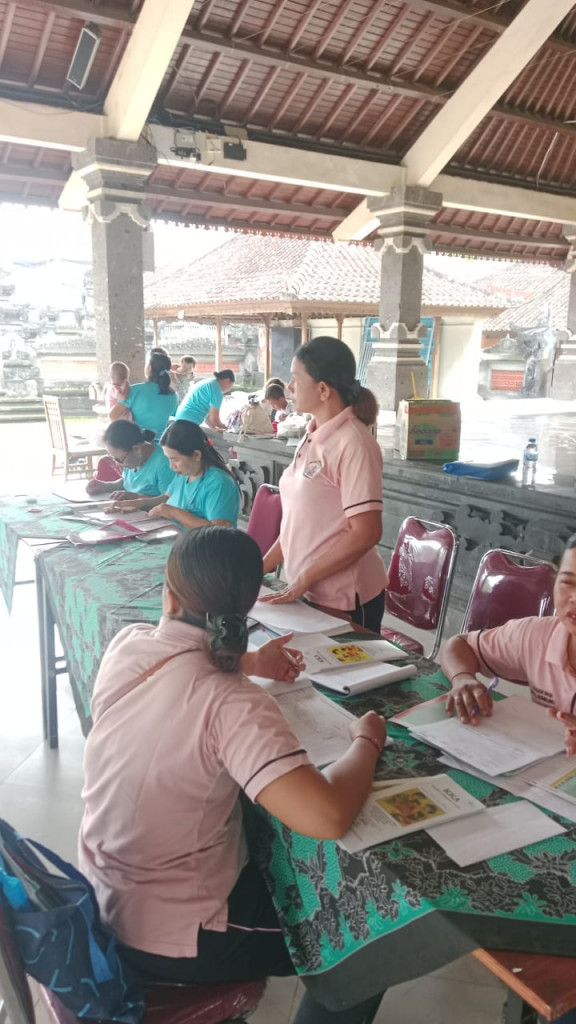 Pelaksanaan Posyandu Balita Banjar Belang - 16 Juli 2025